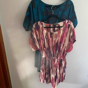 Lot of 2 Short sleeve EXPRESS dress  1NWT